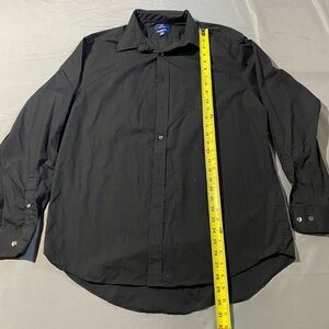 George Classic Black Dress Shirt